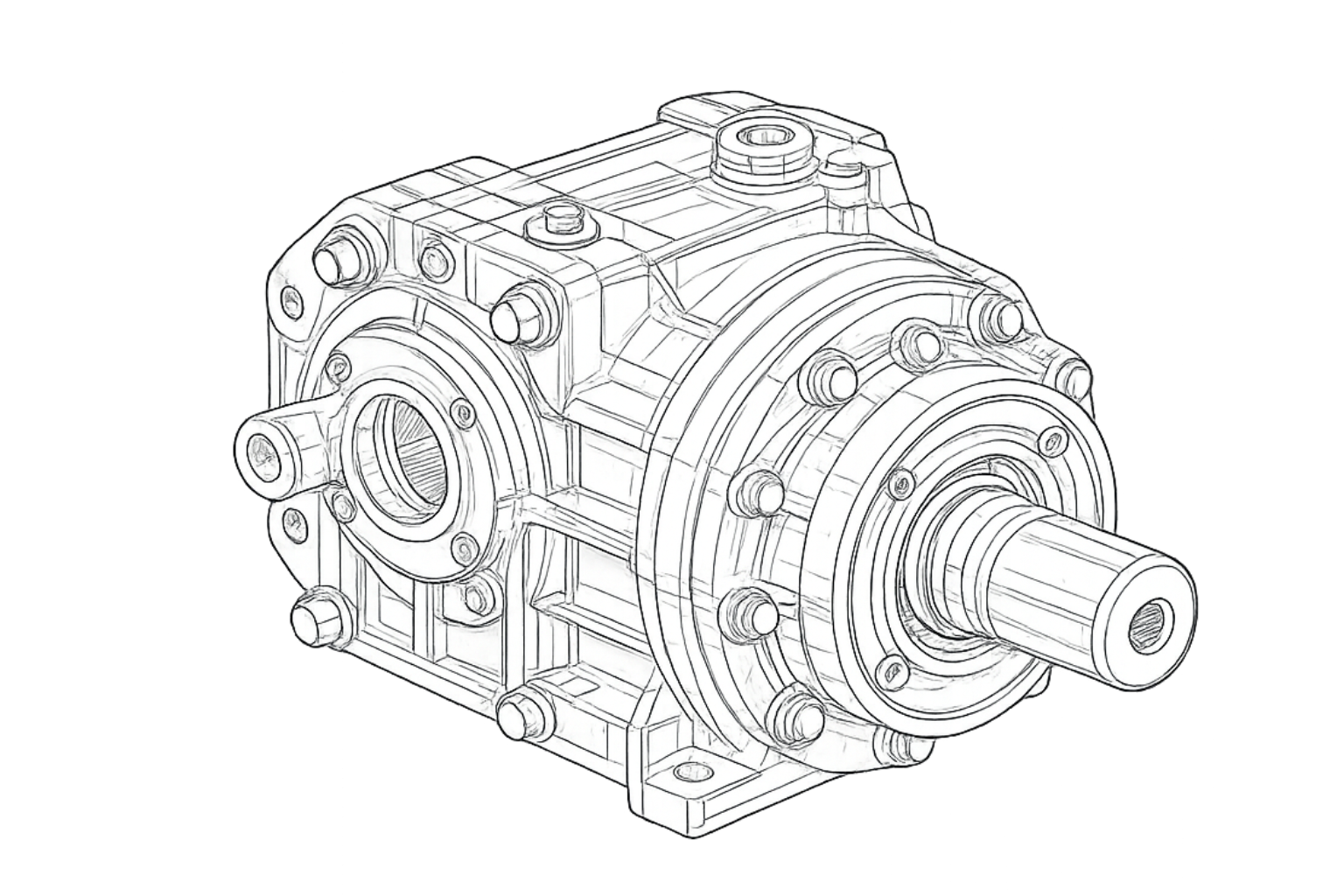 AI-Aided Mechanical Drafting using AutoCAD Course Project1 Img